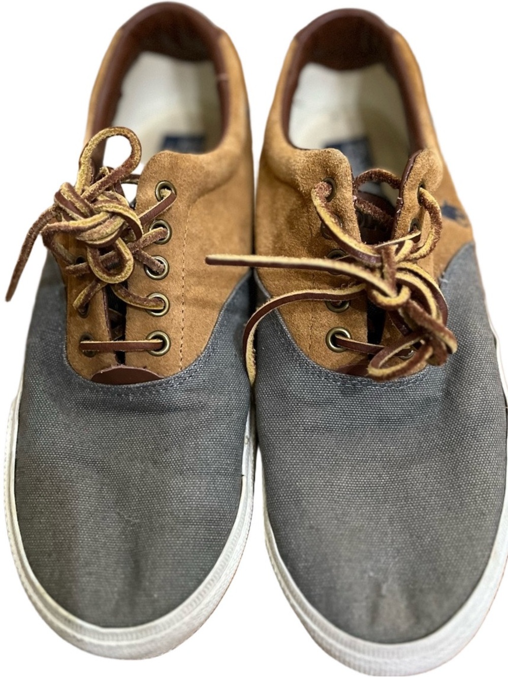 507. MENS POLO RALPH LAUREN 9.5 SHOES